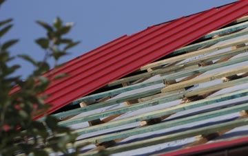 Gaunts Common corrugated roofing costs