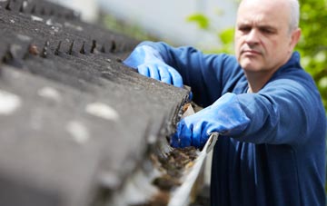 cleaning and inspecting Gaunts Common roofs